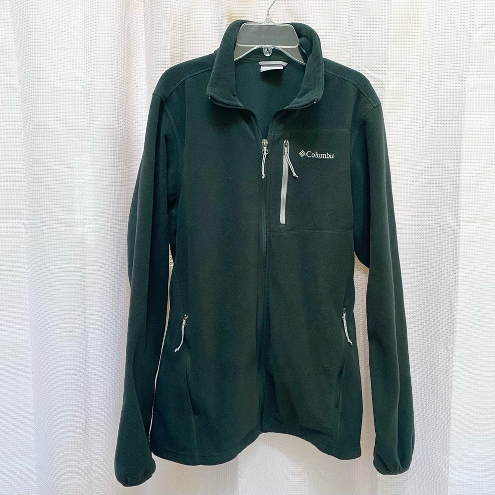 COLUMBIA Fleece Full Zip Jacket Size Medium